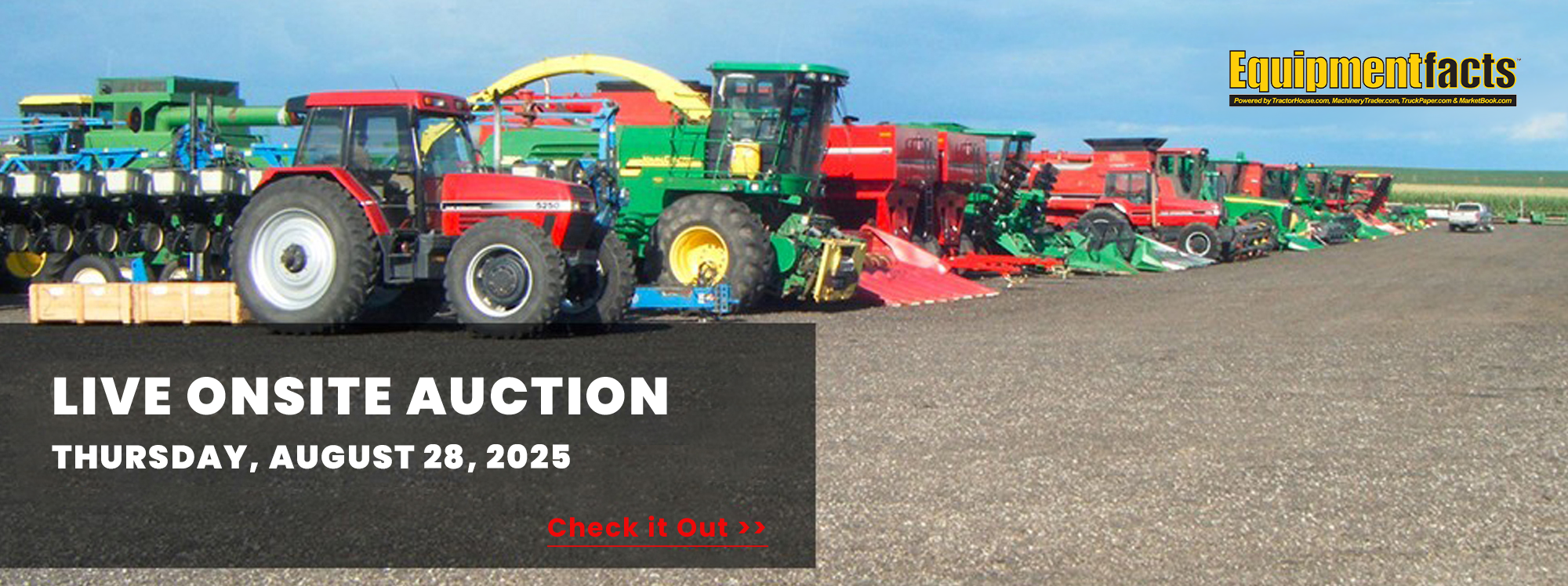 Live Onsite Auction, August 28, 2025